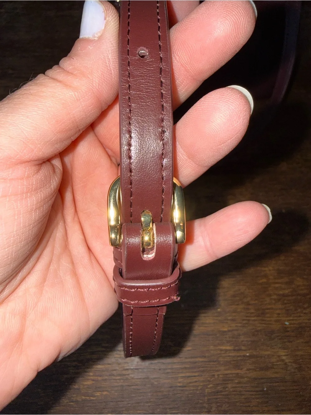 EUC LINJER The Doctor's Bag Burgundy Leather used three times! Includes dust bag